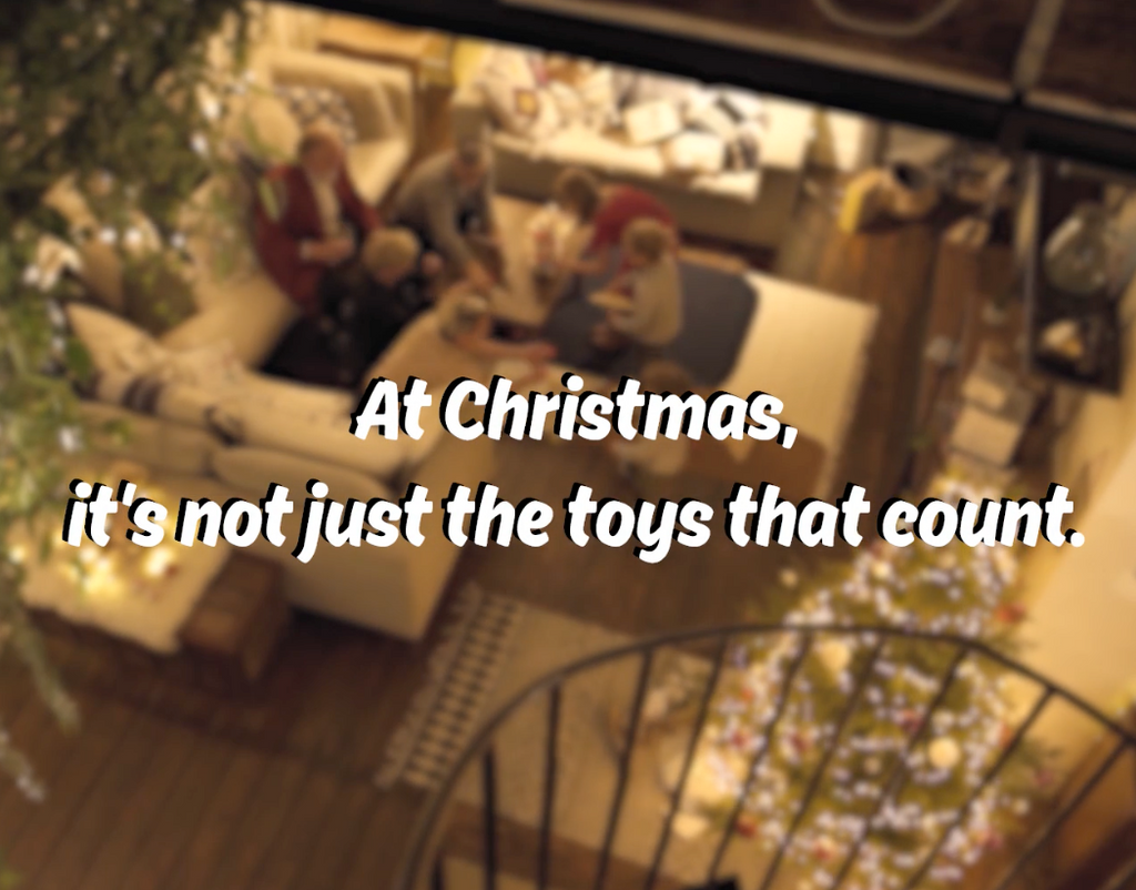 "At Christmas, it's not just the toys that count." OPPI Piks Christmas 2021