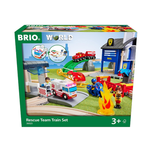 Brio Rescue Team Train Set - playhao - Toy Shop Singapore