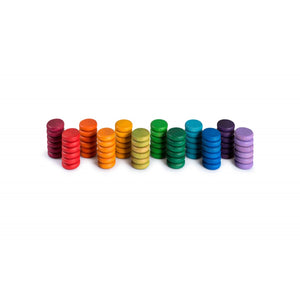 GRAPAT 72 Coins - 72 in 12 colors - playhao - Toy Shop Singapore