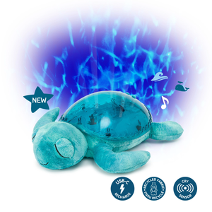 Cloud B Tranquil Turtle™ - Aqua (Rechargeable) - playhao - Toy Shop Singapore