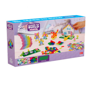 PLUS-PLUS Learn to Build - Pastel Europa - playhao - Toy Shop Singapore