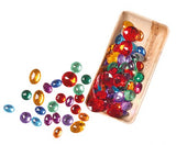 GRIMM'S 100 Acrylic Glitter Stones For Decorative - playhao - Toy Shop Singapore