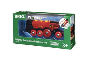 BRIO Mighty Red Action Locomotive - playhao - Toy Shop Singapore