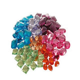 GRIMM'S XXL Acrylic Glitter Stones, 140 Giant pieces for Decorative - playhao - Toy Shop Singapore