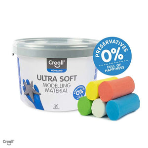 CREALL Ultra Soft Happy Ingr. Assort. Bright Colours 1100g - playhao - Toy Shop Singapore