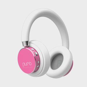 PURO Sound Labs BT2200-Plus Volume Limited Kids’ Bluetooth Headphones - Pink - playhao - Toy Shop Singapore
