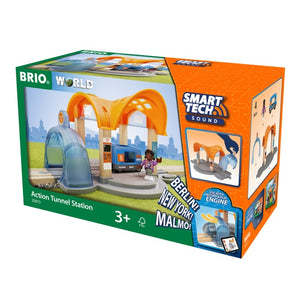 BRIO Smart Tech Sound Action Tunnel Station - playhao - Toy Shop Singapore
