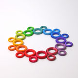 GRIMM'S Building Rings Rainbow - playhao - Toy Shop Singapore