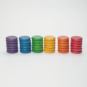 GRAPAT 36 Coins - 36 in 6 colors - playhao - Toy Shop Singapore