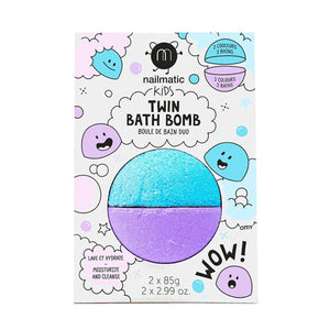 NAILMATIC KIDS Bath Bomb Twin - Blue and Violet - playhao - Toy Shop Singapore