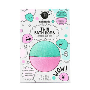 NAILMATIC KIDS Bath Bomb Twin - Pink and Lagoon Green - playhao - Toy Shop Singapore