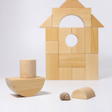 GRIMM'S Giant Building Blocks, natural, 19 pieces - playhao - Toy Shop Singapore