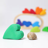 GRIMM'S Building Set Rainbow Hearts - playhao - Toy Shop Singapore