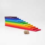 GRIMM'S Building Boards, rainbow , 11 pieces - playhao - Toy Shop Singapore