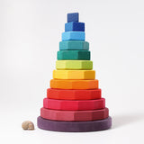GRIMM'S Large Geometrical Stacking Tower - playhao - Toy Shop Singapore