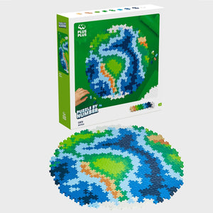 PLUS-PLUS Puzzle By Number Earth 800pcs - playhao - Toy Shop Singapore