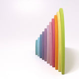 GRIMM'S Pastel Semicircles, 11 pieces - playhao - Toy Shop Singapore