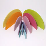 GRIMM'S Pastel Semicircles, 11 pieces - playhao - Toy Shop Singapore
