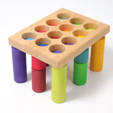 GRIMM'S Stacking Game Small Rainbow Rollers - playhao - Toy Shop Singapore