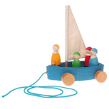 GRIMM'S Large Land Yacht with 4 Sailors - playhao - Toy Shop Singapore