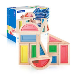 GUIDECRAFT Rainbow Blocks - 10 pc set - playhao - Toy Shop Singapore