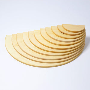 GRIMM'S Natural Semicircles, 11 pieces - playhao - Toy Shop Singapore