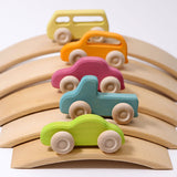 GRIMM'S Wooden Cars Slimline - playhao - Toy Shop Singapore