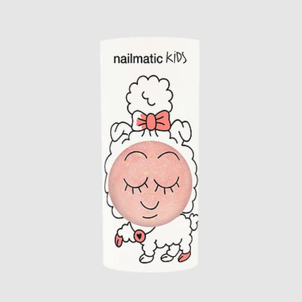 NAILMATIC KIDS Nail Polish - Peachy / Glitter Peach - playhao - Toy Shop Singapore