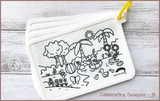 COLOUR ME MATS Celebrating Seasons (Colouring Mat Bundle) - playhao - Toy Shop Singapore