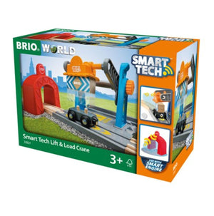 BRIO Smart Tech Lift and Load Crane - playhao - Toy Shop Singapore