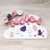 T.TINY TROVE Cutter & Play Dough Party Pack - Unicorn - playhao - Toy Shop Singapore