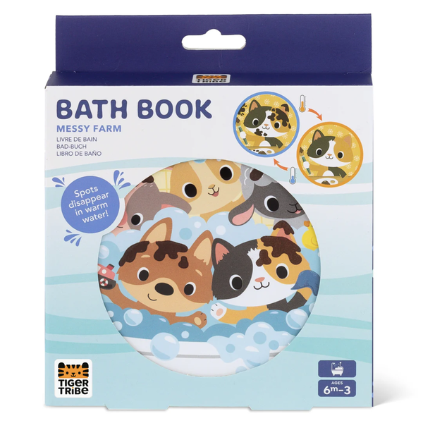 TIGER TRIBE Bath Book - Messy Farm - playhao - Toy Shop Singapore
