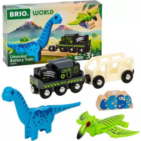 BRIO Dinosaur Battery Train - playhao - Toy Shop Singapore