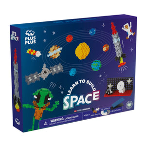 PLUS-PLUS Learn to Build - Space Super set - playhao - Toy Shop Singapore