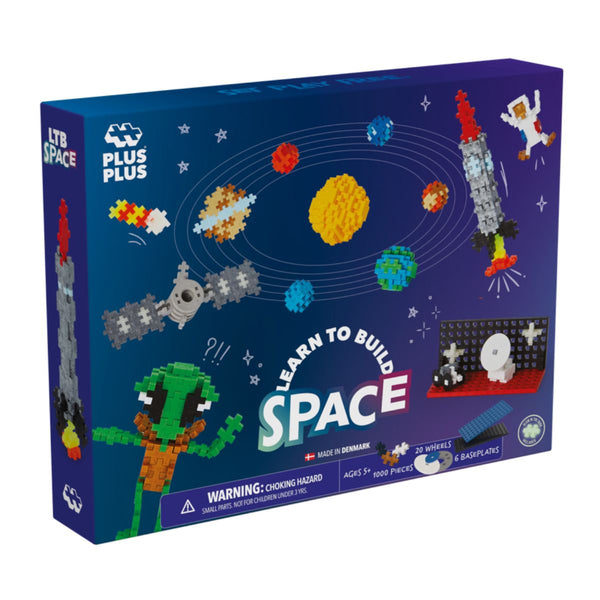 PLUS-PLUS Learn to Build - Space Super set - playhao - Toy Shop Singapore