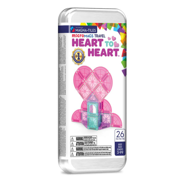 THE ORIGINAL MAGNA-TILES  Heart to Heart Travel  (PRE-ORDER)