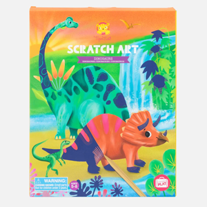 TIGER TRIBE Scratch Art - Dinosaurs - playhao - Toy Shop Singapore