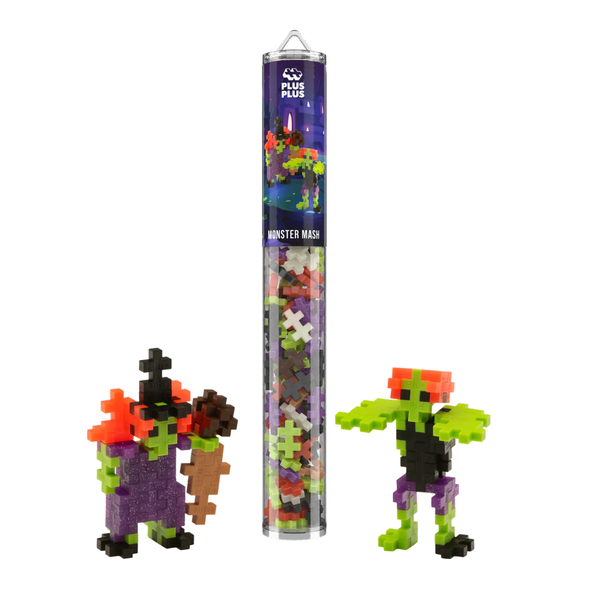 PLUS-PLUS Monster Mash / 100 pcs Tube - playhao - Toy Shop Singapore
