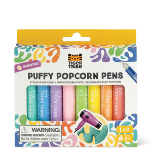 TIGER TRIBE Scented Puffy Popcorn Pens - playhao - Toy Shop Singapore