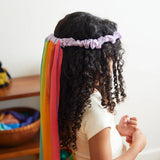 SARAH'S SILKS Veil - Rainbow/Lavender - playhao - Toy Shop Singapore