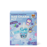 TIGER TRIBE Bag Charm Kit - Blueberry Bubble Tea - playhao - Toy Shop Singapore