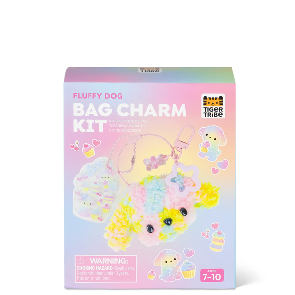 TIGER TRIBE Bag Charm Kit - Fluffy Dog - playhao - Toy Shop Singapore