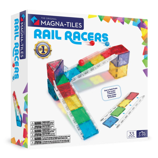 THE ORIGINAL MAGNA-TILES Rail Racers™ - playhao - Toy Shop Singapore