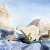 OSTHEIMER Polar Bear small short neck - playhao - Toy Shop Singapore