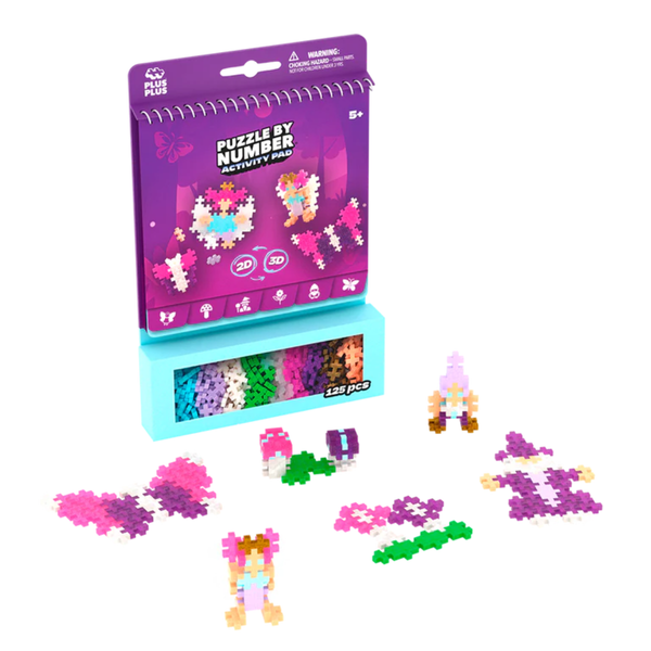 PLUS-PLUS Activity Pad – Enchanted forest - playhao - Toy Shop Singapore