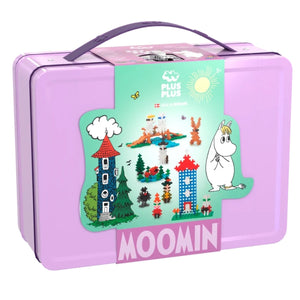 PLUS-PLUS Moomin Valley Tinbox Purple - playhao - Toy Shop Singapore