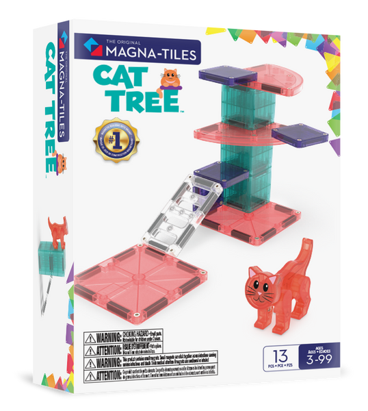 THE ORIGINAL MAGNA-TILES Cat Tree™ - playhao - Toy Shop Singapore