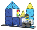 THE ORIGINAL MAGNA-TILES Police Patrol™ - playhao - Toy Shop Singapore
