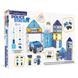 THE ORIGINAL MAGNA-TILES Police Station™ - playhao - Toy Shop Singapore