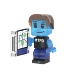 THE ORIGINAL MAGNA-TILES Police Station™ - playhao - Toy Shop Singapore